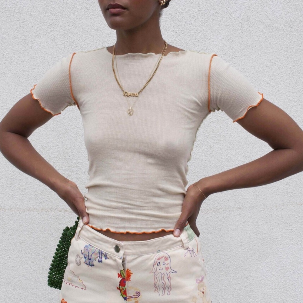 NWT Baserange vein short sleeve tee